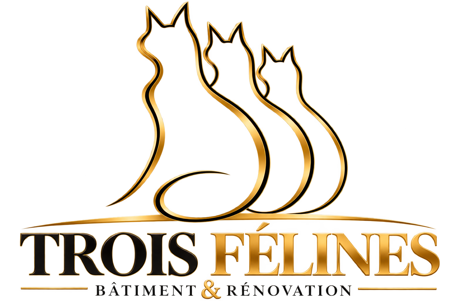 TROIS FÉLINES